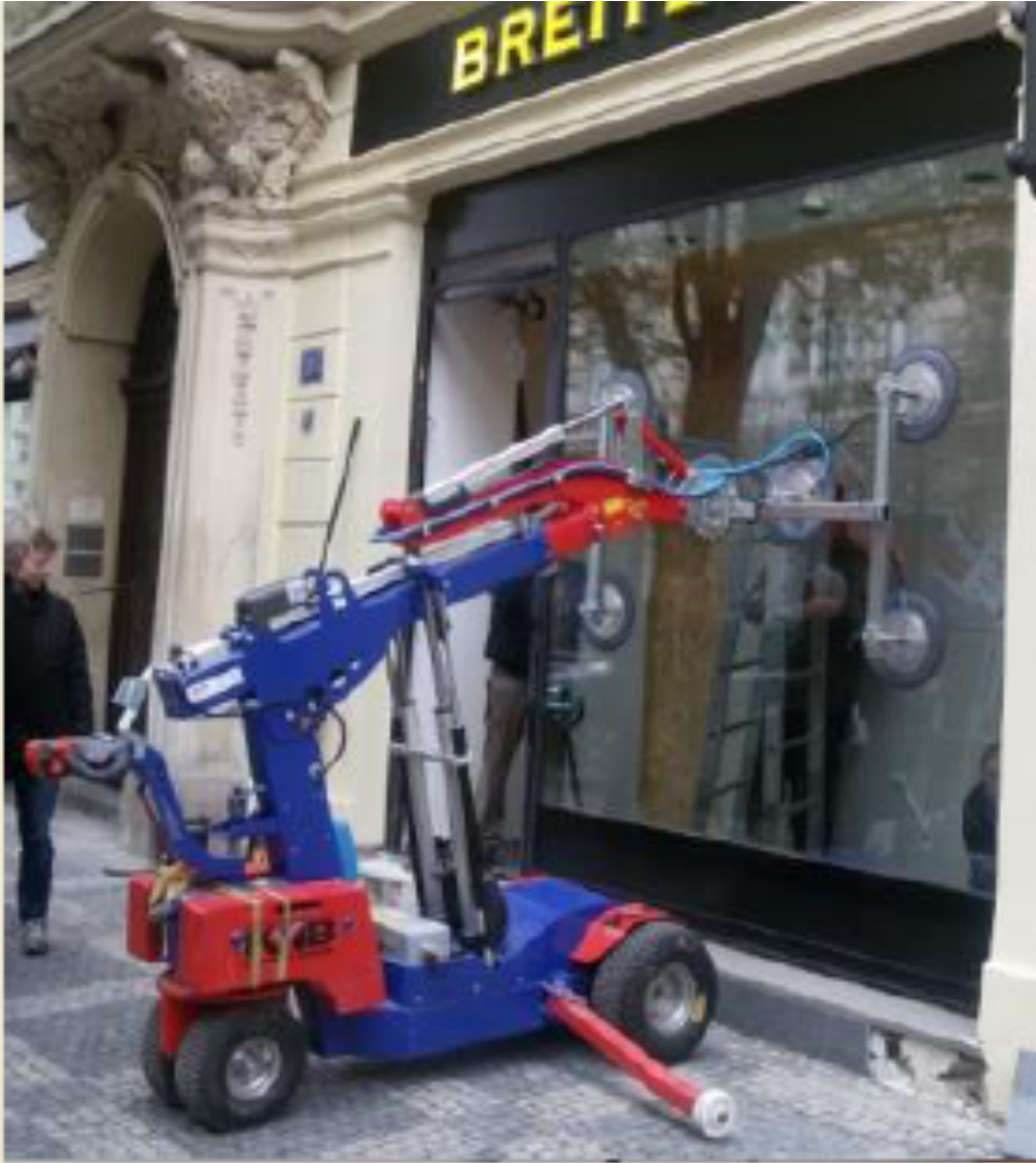 Manipulátor na sklo KS Robot 600